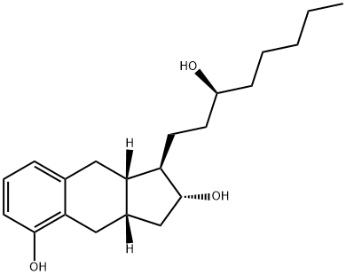 (1R,2R,3aS,9aS)-2,3,3a,4,9,9a-Hexahidro-1-[(3S)-3-hidroxioctil]-1H-benz[f]indeno-2,5-diol