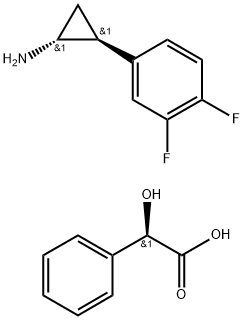 (1R,2S)-2-(3,4-Difluorofenil)ciclopropanamina (2R)-Hidroxi(fenil)etanoato