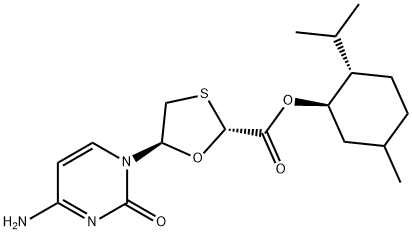 Ácido (1R,2S,5R)-Mentil-(2R,5S)-5-(4-amino-2-oxo-2H-pirimidin-1-il)-[1,3]oxatiolano-2-carboxílico