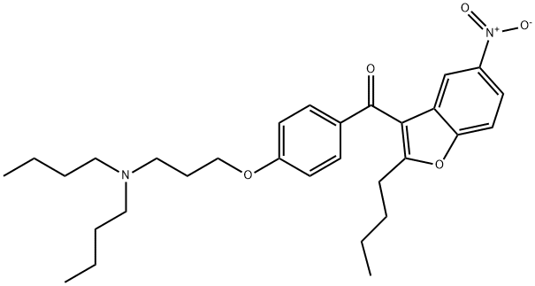 (2-Butil-5-nitro-3-benzofuranil)[4-[3-(dibutilamino)propoxi]fenil]metanona