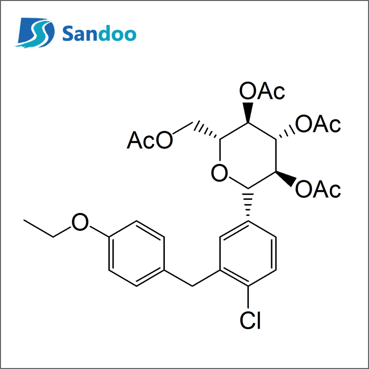 (2R,3R,4R,5S,6S)-2-(AcetoxiMetil)-6-(4-Cloro-3-(4-Etoxibenzil)Fenil)Tetra-hidro-2H-Pirano-3,4,5-Triil Triacetato