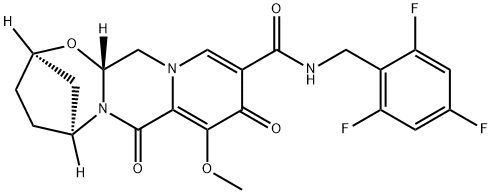 (2R,5S,13aR)-8-metoxi-7,9-dioxo-N-(2,4,6-trifluorobenzil)-2,3,4,5,7,9,13,13a-octahidro-2, 5-metanopirido[1',2':4,5]pirazino[2,1-b][1,3]oxazepina-10-carboxamida