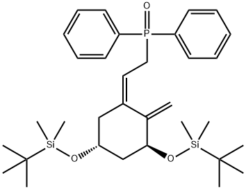 Óxido de [3S-(1Z,3a,5b)]-[2-[3,5-Bis[[(tert-butil)dimetilsilil]oxi]-2-metilenociclohexilideno]etil]difenilfosfina