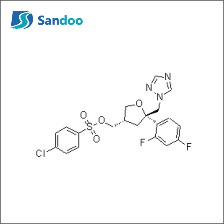 Ácido (3S-Cis)-4-Clorobenzenossulfônico [5-(2,4-Difluorofenil)Tetrahidro-5-(1H-1,2,4-Triazol-1-ilmetil)-3-Furanil]metil Éster