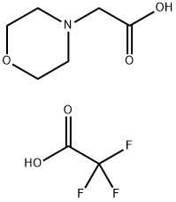 Sal de ácido trifluoroacético de ácido (4-morfolinil)acético