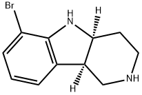 (4aS,9bR)-6-bromo-2,3,4,4a,5,9b-hexahidro-1H-pirido[4,3-b]indol