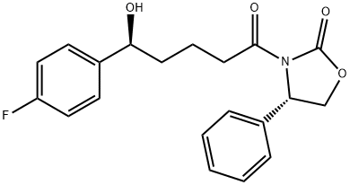 (4S)-3-[(5R)-5-(4-FLUOROFENIL)-5-HIDROXIPENTANOIL]-4-FENIL-1,3-OXAZOLIDINA-2-ONA