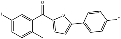 (5-(4-Fluorofenil)tiofen-2-il)(5-iodo-2-Metilfenil)Metanona