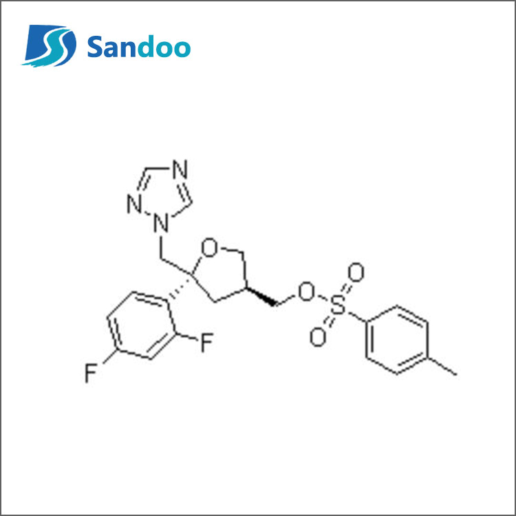 Ácido (5R-Cis)-Tolueno-4-Sulfônico 5-(2,4-Difluorofenil)-5-(1H-1,2,4-Triazol-1-il)Éster metiltetrahidrofuran-3-ilmetílico