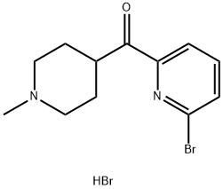 Bromidrato de (6-bromopiridin-2-il)-(1-metilpiperidin-4-il)metanona