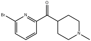 (6-broMopiridin-2-il)(1-Metilpiperidin-4-il)Metanona