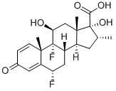 Ácido (6a,11b,16a,17a)-6,9-Difluoro-11,17-dihidroxi-16-metil-3-oxoandrosta-1,4-dieno-17-carboxílico