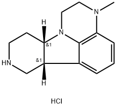 (6bR,10aS)-3-Metil-2,3,6b,7,8,9,10,10a-octahidro-1H-pirido[3',4':4,5]pirrolo[1,2,3- cloridrato de de]quinoxalina