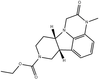(6bR,10aS)-Etil 3-metil-2-oxo-2,3,6b,7,10,10a-hexahidro-1H-pirido[3',4':4,5]pirrolo[1,2,3 -de]quinoxalina-8(9H)-carboxilato