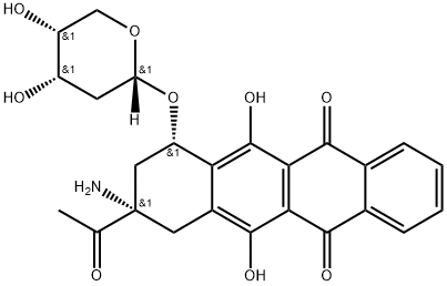 (7S-cis)-9-Acetil-9-amino-7-[(2-desoxi-alfa-D-eritro-pentopiranosil)oxi]-7,8,9,10-tetra-hidro-6,11-di-hidroxi-5 ,12-naftacendiona