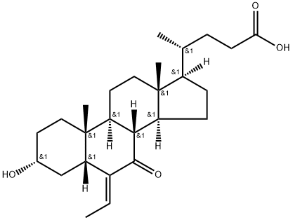 Ácido (E)-3α-hidroxi-6-etilideno-7-ceto-5β-colan-24-óico