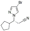 (R)-3-(4-broMo-1H-pirazol-1-il)-3-ciclopentilpropanonitrila