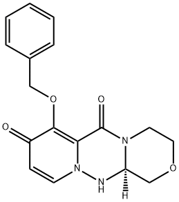 (R)-7-(benziloxi)- 3,4,12,12a-tetrahidro- 1H-[1,4]oxazino[3,4-c]pirido[2,1-f][1,2,4] - triazina-6,8-diona