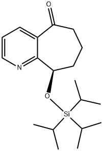 Cloridrato de (R)-9-((triisopropilsilil)oxi)-6,7,8,9-tetrahidro-5H-ciclohepta[b]piridin-5-ona