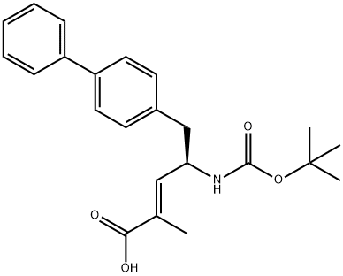 Ácido (R,E)-5-((1,1'-Bifenil)-4-il)-4-((terc-butoxicarbonil)amino)-2-metilpent-2-enóico