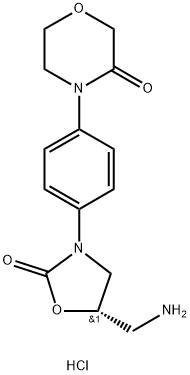 (S)-4-(4-(5-(Aminometil)-2-oxooxazolidin-3-il)fenil)morfolin-3-ona.HCl