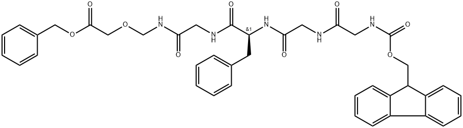 (S)-benzil 11-benzil-1-(9H-fluoren-9-il)-3,6,9,12,15-pentaoxo-2,18-dioxa-4,7,10,13,16-pentaazaicosan -20-aveia