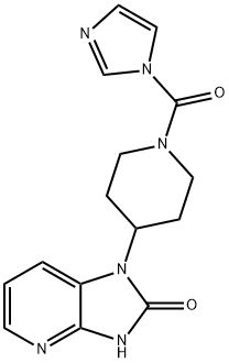 1-(1-(1H-imidazol-1-carbonil)piperidin-4-il)-1H-imidazo[4,5-b]piridin-2(3H)-ona