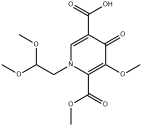 Ácido 1-(2,2-diMetoxietil)-5-Metoxi-6-(Metoxicarbonil)-4-oxo-1,4-di-hidropiridina-3-carboxílico