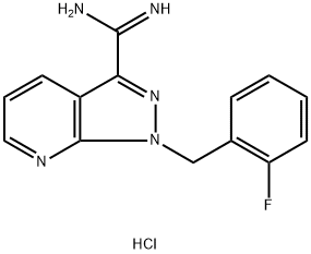 Cloridrato de 1-(2-fluoro-benzil)-1h-pirazolo[3,4-b]piridina-3-carboxamidina