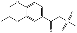 1-(3-Etoxi-4-Metoxifenil)-2-(Metilsulfonil) etanona