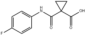 Ácido 1-(4-fluorofenilcarbamoil)ciclopropanocarboxílico