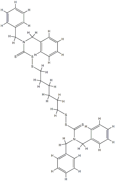 1,6-Bis(N,N′-dibenziltiocarbamoilditio)-hexano