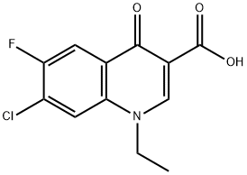 ÁCIDO 1-ETIL-7-CLORO-6-FLUORO-1,4-DI-HIDRO-4-OXOQUINOLINA-3-CARBOXÍLICO