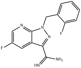 1H-pirazolo[3,4-b]piridina-3-carboximidamida, 5-fluoro-1-[(2-fluorofenil)metil]-