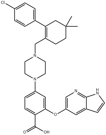 2-[(1H-pirrolo[2,3-B]piridin-5-il)oxi]-4-[4-[[2-(4-clorofenil)-4,4-dimetil anel Hex-1-enil] ácido metil]piperazin-1-il]benzóico