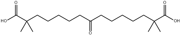 Ácido 2,2,14,14-tetrametil-8-oxopentadecanodióico