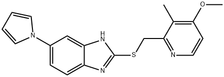 2-[[(4-Metoxi-3-metil-2-piridinil)metil]tio]-6-(1H-pirrol-1-il)-1H-benzimidazol