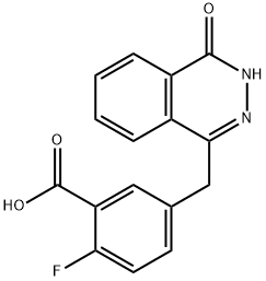 Ácido 2-fluoro-5-((4-oxo-3,4-di-hidroftalazin-1-il)Metil)benzóico