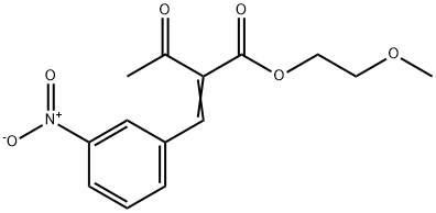2-Metoxietil 2-[(3-nitrofenil)metileno]acetoacetato
