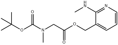 2-(metilamino)piridin-3-il)metil 2-((terc-butoxicarbonil)(metil)amino)acetato