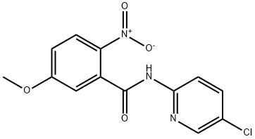 2-nitro-N-(5-cloro-piridin-2-il)-5-metoxi-benzamida