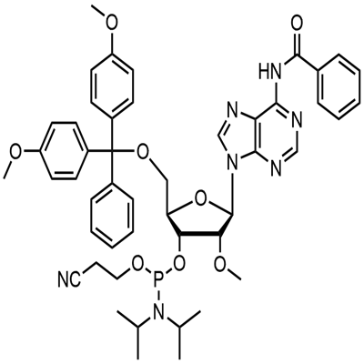 2'-O-Metil-rA(N-Bz)fosforamidita