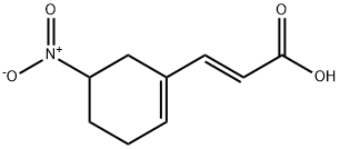 Ácido 2-propenóico, 3-(5-nitro-1-ciclohexen-1-il)-, (2E)