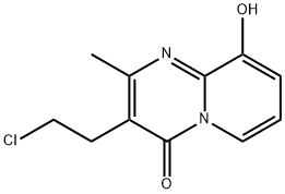 3-(2-Cloroetil)-2-metil-9-hidroxi-4H-pirido[1,2-a]pirimidin-4-ona