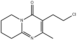 3-(2-Cloroetil)-6,7,8,9-tetrahidro-2-metil-4H-pirido[1,2-a]pirimidin-4-ona
