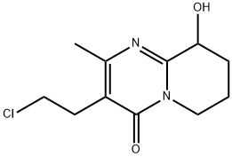 3-(2-Cloroetil)-6,7,8,9-tetrahidro-9-hidroxi-2-metil-4H-pirido[1,2-a]pirimidin-4-ona