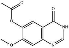 Acetato de 3,4-di-hidro-7-metoxi-4-oxoquinazolin-6-il