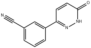 3-(6-Oxo-1,6-di-hidro-3-piridazinil)benzonitrila