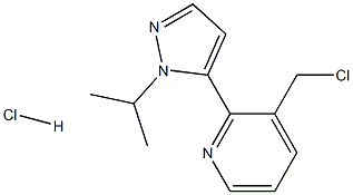 Cloridrato de 3-(clorometil)-2-(1-isopropil-1H-pirazol-5-il)piridina