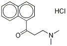 HIDROCLORETO DE 3-(DIMETILAMINO)-1-(NAFTALEN-1-IL)PROPAN-1-ONA